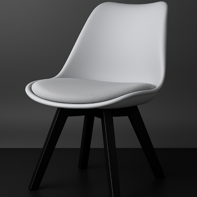 Tulip Chair - Gray image