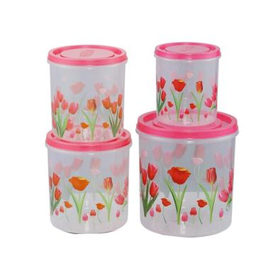 Fresco Tulip Container 4 Pcs Set (3.25,6,8,12L) - Small image