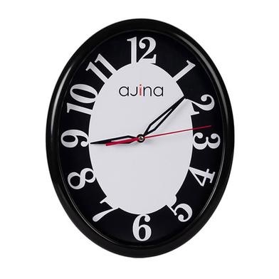 Tune Wall Clock-Oval (Black) image