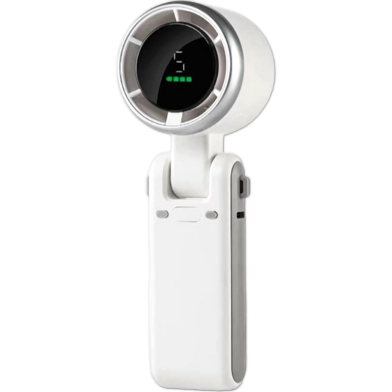 Turbo Fan 5 Speed Portable Mini Fan Rechargeable Handheld Cooling Fan for Travel image