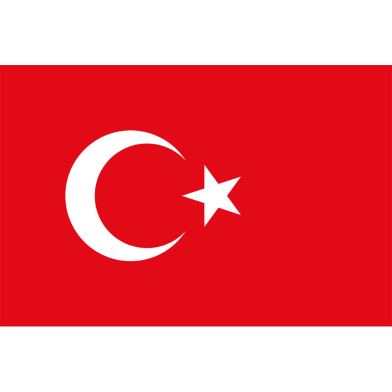 Turkey Flag FIFA World Cup 2026 Printed Polyester Fabric image