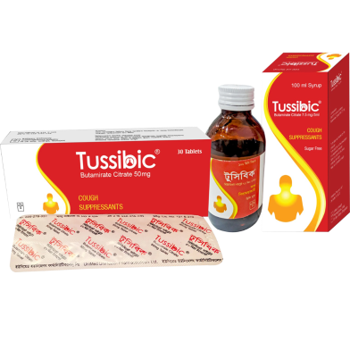 Tussibic 7.5 mg/5 ml Syrup 100 ml Bottle image
