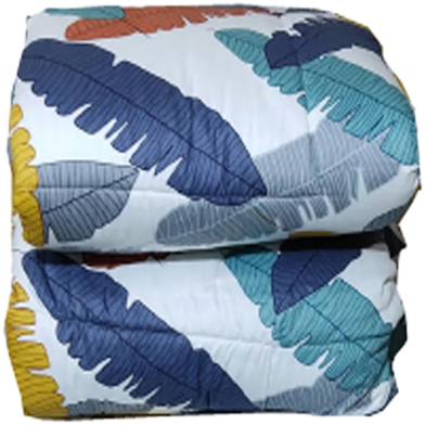 Twill Fabric Premium Quality King Size Comforter - Multi-Color image