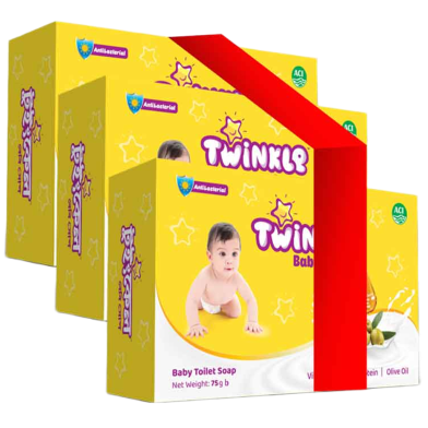 Twinkle baby Soap 75 gm ( Buy 2 Get 1 FREE) image