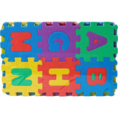 Two Yuan Foam Number, Letter Puzzle 5*6.5inch Floor Mat/Foam Puzzle/Game Puzzle Children's Educational Toy - 1 set image