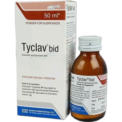 Tyclav BID 50 ml Powder for Suspension 50 ml bottle image