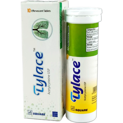 Tylace 600 mg Tablet 10's Container image