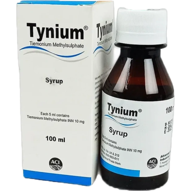Tynium 10 mg/5 ml Syrup 100 ml Bottle image