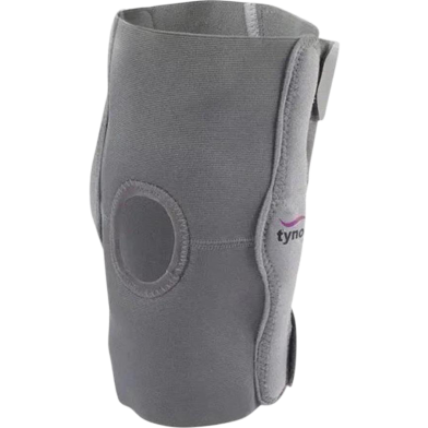 Tynor Elastic Support(Open Patella, Knee Cap Wrap Support, Compression, Pain Relief) image