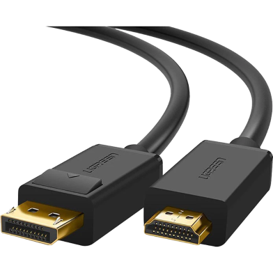 UGREEN 10203 DP Male to HDMI Male Cable 3m (Black) DP101 image