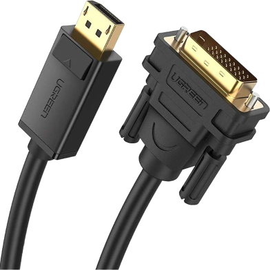 UGREEN 10243 DP Male to DVI Male Cable 1.5m (Black) DP103 image