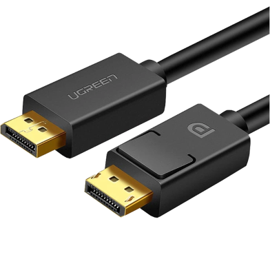 UGREEN 10245 DP Male to Male Cable 1.5m (Black) DP102 image