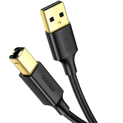 UGREEN 10352 USB 2.0 AM to BM Print Cable 5m (Black) US135 image