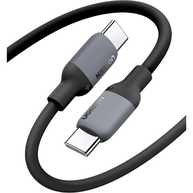 UGREEN 15285 USB-C to USB-C Silicone Fast Charging Cable Black 2m US563 image