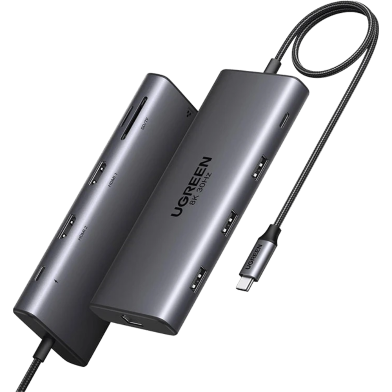 UGREEN 15534 USB-C Multifunction 10-in-1 Adapter CM639 image