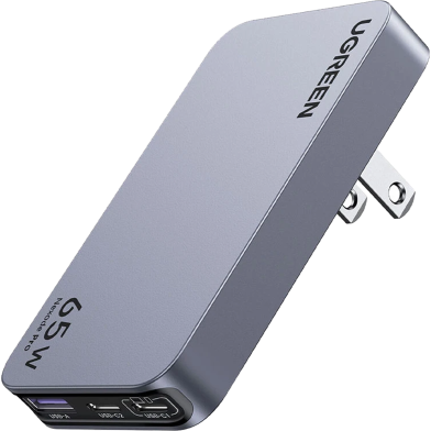 UGREEN 15817 Nexode Pro 65W 3-Port GaN Ultra-Slim Fast Charger US X753 image