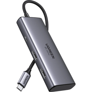 UGREEN 15852 Revodok 206 6-in-1 USB-C Docking Station CM498 image