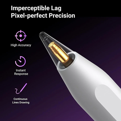 UGREEN 15910 Smart Stylus Pen for iPad With Magnetic Wireless Charging LP653 Slide 4