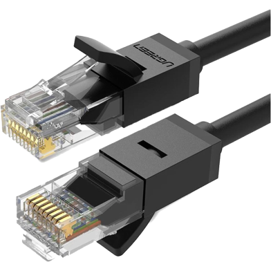 UGREEN 20162 Cat 6 U/UTP Lan Cable 5m (Black) NW102 image