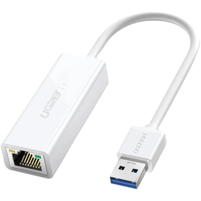 UGREEN 20255 USB 3.0 Gigabit Ethernet Adapter (White) CR111 image