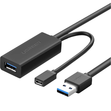 UGREEN 20826 USB 3.0 Extension Cable 5m (Black) US175 image