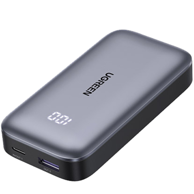 UGREEN 25185 10000mAh 30W Two-way Fast Charging Power Bank Grey PB502 image