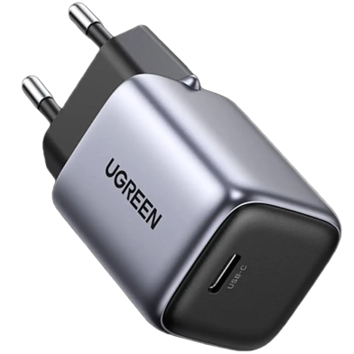 UGREEN 25257 Nexode 30W USB-C PD GaN Fast Charger EU (Space Gray) CD319 image