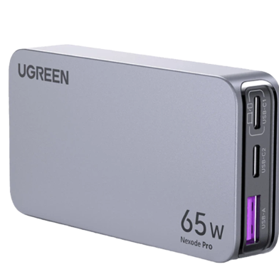 UGREEN 25356 Nexode Pro 65W 3-Port GaN Ultra-Slim Fast Charger X753 image