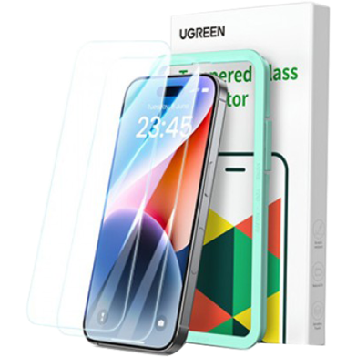 UGREEN 25591 HD Screen Tempered Protective Film For iPhone15 Pro 6.1 inch SP371 image