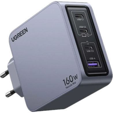UGREEN 25877 Nexode Pro 160W 4-Port GaN Fast Charger Set EU X763 image