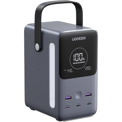 UGREEN 300W 48000mAh 5 Ports Portable Charger Power Bank With Smart Digital Display image