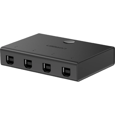 UGREEN 30346 USB 2.0 Sharing Switch 4x1 (Black) image