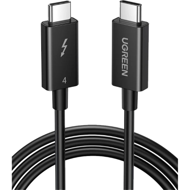 UGREEN 30389 USB-C to USB-C Thunderbolt 4 Cable 0.8m (Black) US501 image