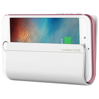 UGREEN 30394 Adhesive Wall Mount Cell Phone Charging Holder For Phone (White) LP108 image