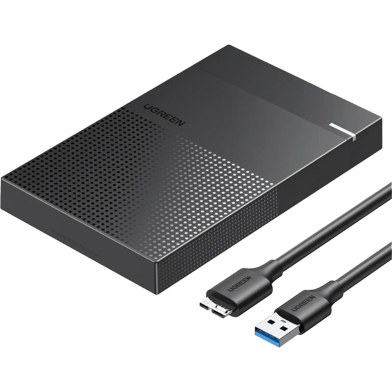 UGREEN 30725 2.5 Inch Hard Drive Enclosure with Micro USB to USB-A Cable 5G CM471 image
