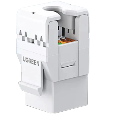 UGREEN 30844 Cat 6 Unshielded Module 180 Degree 1 Pcs NW186 image