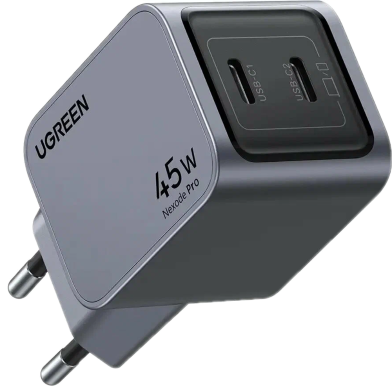 UGREEN 35008 Nexode Pro 45W Dual USB-C GaN Fast Charger EU X707 image