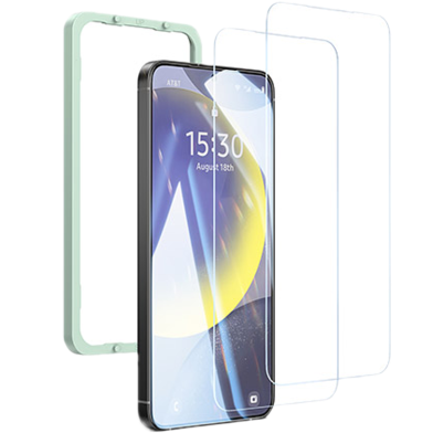 UGREEN 35466 HD Screen Protector with Installation Frame for Samsung Galaxy S24 2-Pack SP518 image