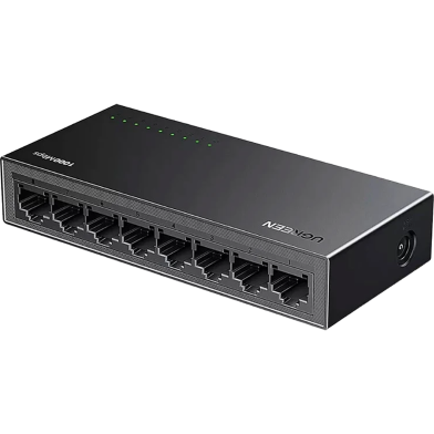UGREEN 35499EU 8-Port Gigabit Ethernet Switch PC Plus ABS Housing EU CM834 image