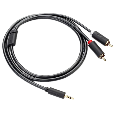 UGREEN 3.5mm Male to 2 RCA Male Audio Cable 3m (Gray) AV102 image