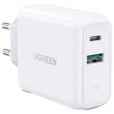UGREEN 38W USB-C Wall Charger EU (White) image