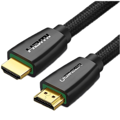 UGREEN 40412 High-End HDMI Cable with Nylon Braid 5m (Black) HD118 image