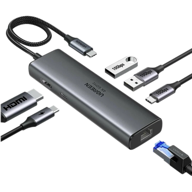 UGREEN 45000 6-in-1 USB-C Hub CM512 image