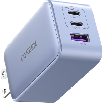 UGREEN 45223 Nexode S 65W 3-Port GaN Fast Charger US X553 image