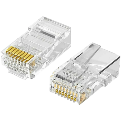 UGREEN 50246 RJ45 Network Connector for UTP Cat 5, Cat 5e 100pcs NW110 image