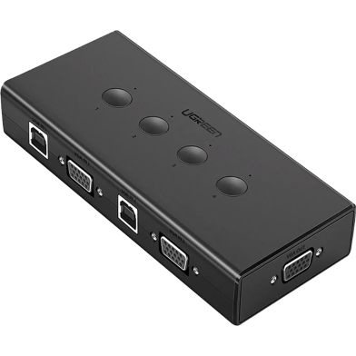 UGREEN 50280 4-Port USB KVM Switch Box CM154 image