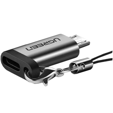 UGREEN 50590 USB-C Female to Micro USB Male Adapter (Gray) US282 image