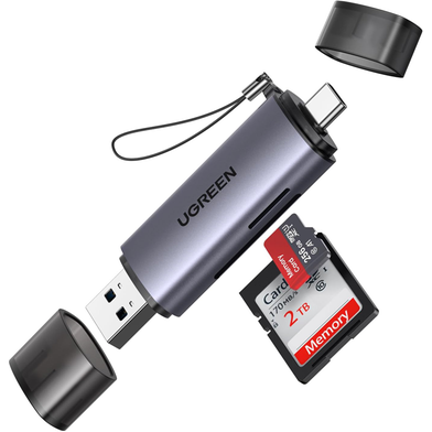 UGREEN 50706 USB-C TF Plus SD Card Reader With USB Power CM185 Slide 2