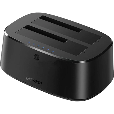 UGREEN 50857 USB 3.0 to SATA Dual-Bay Hard Drive Docking Station EU CM198 image