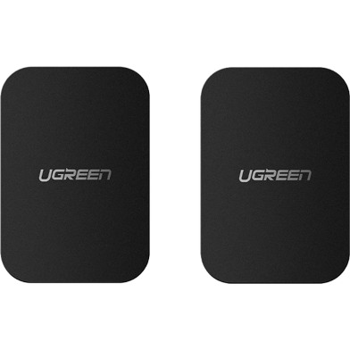 UGREEN 50869 Rectangular Metal Plate for Magnetic Phone Stand 2 Pack (Black) LP123 image